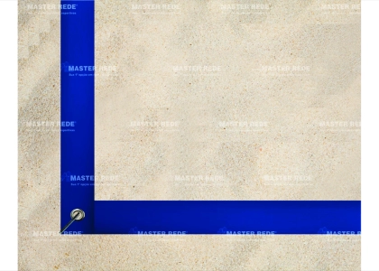 Marcação Peteca Praia/Campo com Fixadores Laminado Plástico - Foto Principal